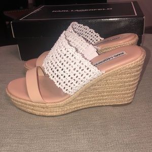 Karl Lagerfeld wedges